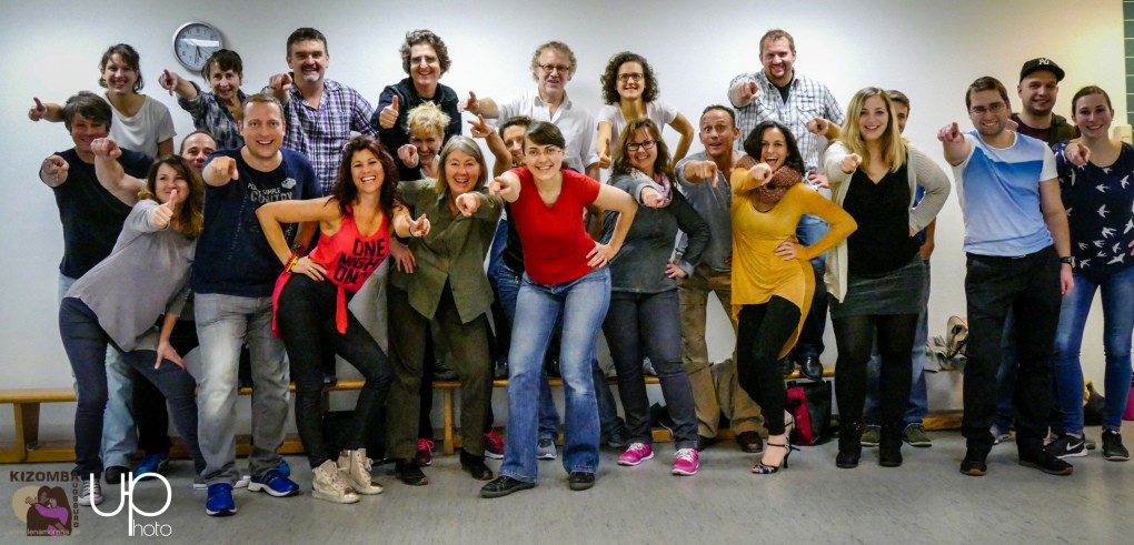 Gruppenfoto nach einem Workshop